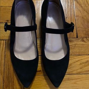 Barneys New York suede shoes